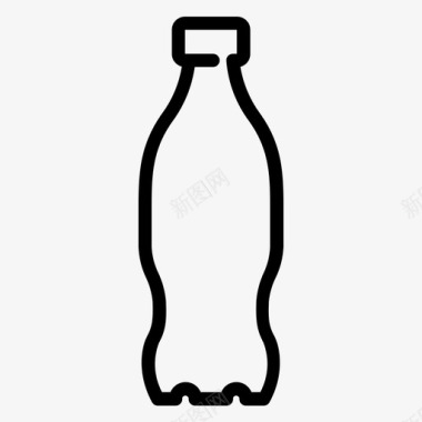塑料瓶杂项015线图标