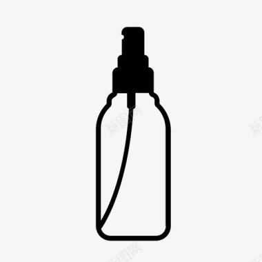喷雾瓶美容化妆品图标