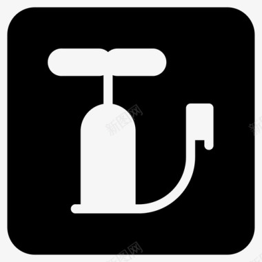泵气泵充气图标
