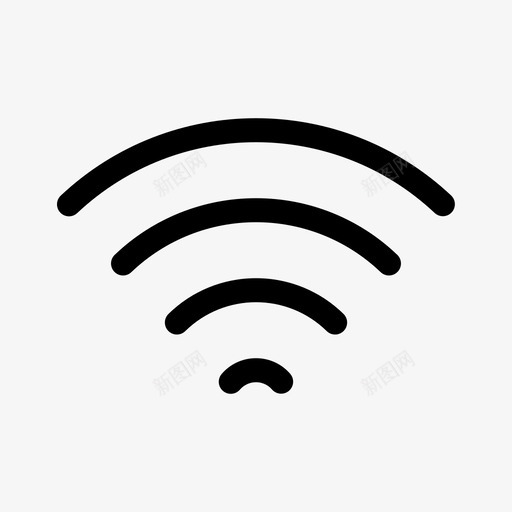 wifi完整网络svg_新图网 https://ixintu.com 完整 网络 信号