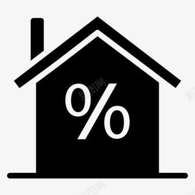 房价房产成本房产税图标