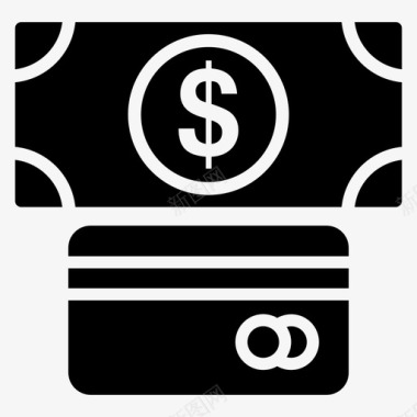 支付方式卡支付卡交易图标