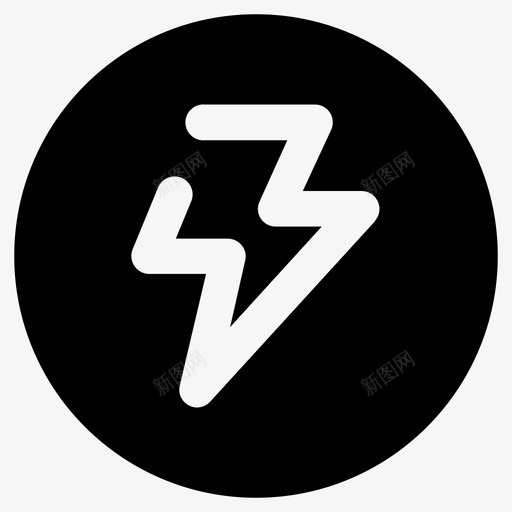 能量电荷电svg_新图网 https://ixintu.com 能量 电荷 电功率