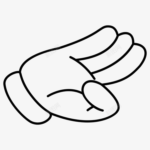 手语手势手势指示器svg_新图网 https://ixintu.com 手势 手语 指示器 向量 图标
