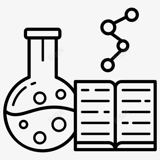 科学科学实验科学实验室svg_新图网 https://ixintu.com 科学 科学实验 图标 实验室 实践 科学教育 彩色 轮廓 标线 集合