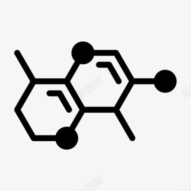 公式化学分子图标