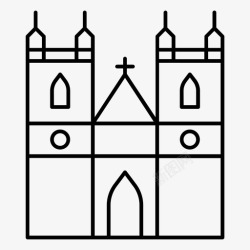 威斯敏斯特教堂威斯敏斯特大教堂教堂英国高清图片