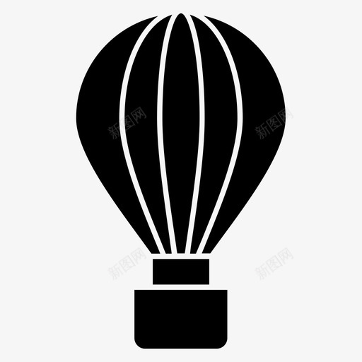 气球航空运输热气球svg_新图网 https://ixintu.com 气球 航空运输 热气球 外壳 运输 图示