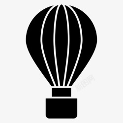 航空气球气球航空运输热气球高清图片