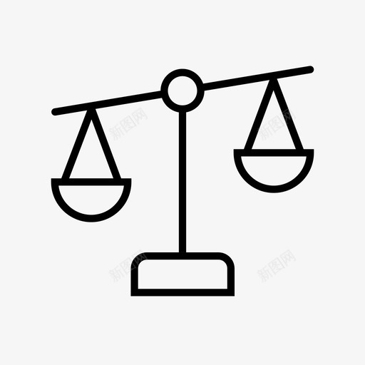 一对天平平衡天平平等svg_新图网 https://ixintu.com 天平 一对 平衡 平等 正义 法律 陈述
