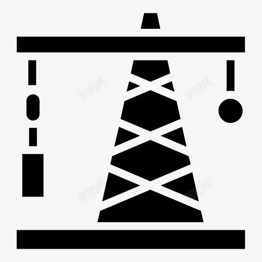 油泵能源工业svg_新图网 https://ixintu.com 油泵 电力 能源工业 石油 井架 重工 行业 雕文