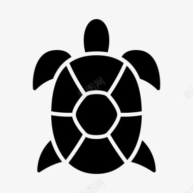 海龟动物海图标