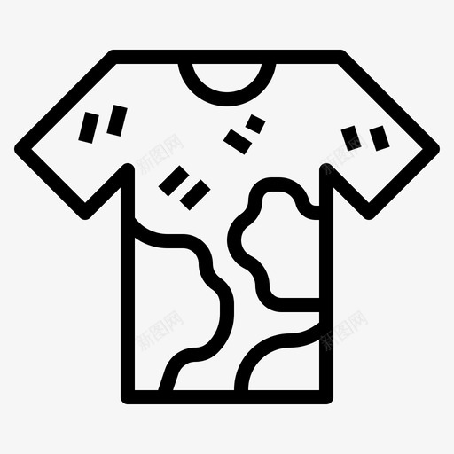 脏布衣服洗衣svg_新图网 https://ixintu.com 脏布 洗衣 衣服 穿送 轮廓 图标