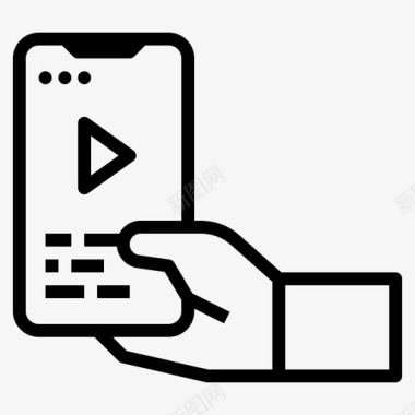 病毒式营销应用程序智能手机图标