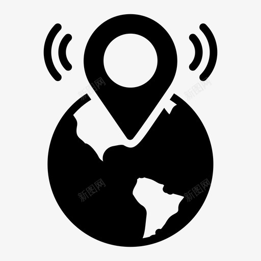 全球定位地理定位全球化svg_新图网 https://ixintu.com 全球定位 地理 定位 全球化 系统 导航 一套 货币 金融 商业 银行