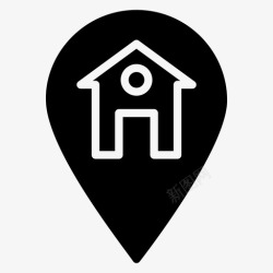 地产地理位置家庭位置地理位置gps高清图片