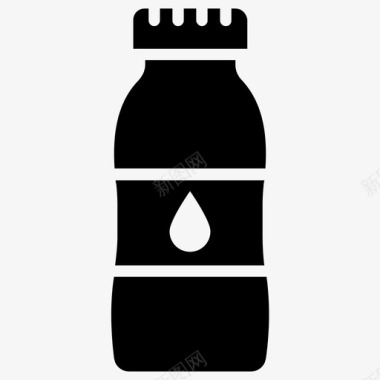 水瓶饮用水白酒图标