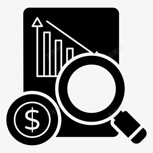 财务分析文件监控文件审查svg_新图网 https://ixintu.com 财务分析 文件 审查 监控 市场 分析报告 数据分析 固体 矢量 矢量图 图标