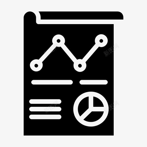 财务数据业务项目图示符svg_新图网 https://ixintu.com 财务 数据 业务 项目 图示