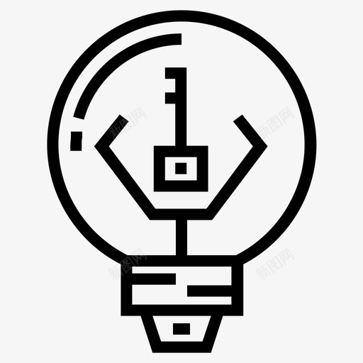 创意灯泡商业项目svg_新图网 https://ixintu.com 创意 灯泡 商业 项目