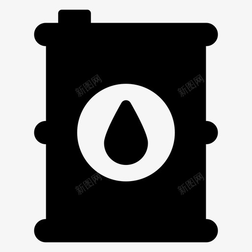 石油桶原油工业svg_新图网 https://ixintu.com 油桶 石油桶 原油 工业 石油 容器 运输 交付 图标 收集