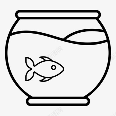 鱼缸爱好宠物鱼图标