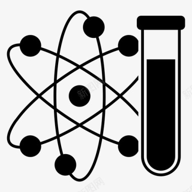 物理量子物理量子科学图标