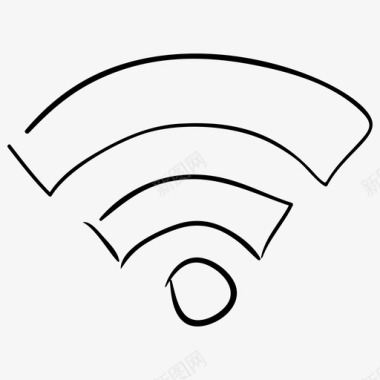wifi信号宽带网络互联网信号图标