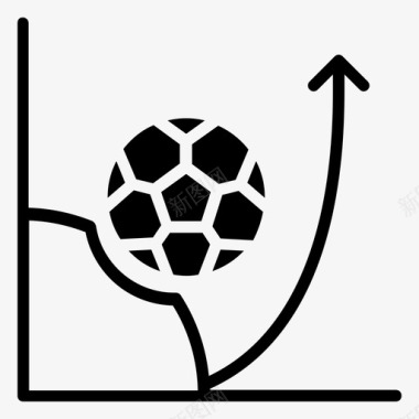 足球统计比赛图表分数分析图标