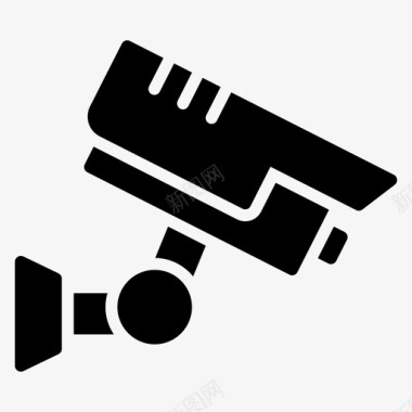 闭路电视摄像机ip摄像机安全摄像机图标