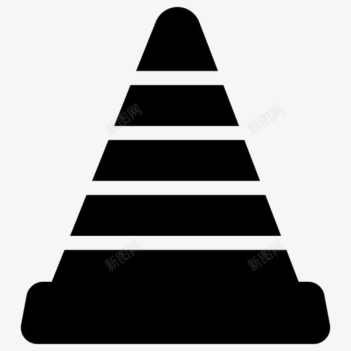 交通锥道路锥安全svg_新图网 https://ixintu.com 交通 道路 安全 交通标志 在建 工具 建筑 标志 图标