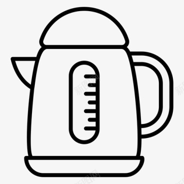 电水壶锅炉咖啡机图标