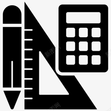 数学工具绘图工具教育工具图标
