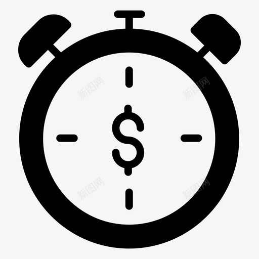时间就是金钱业务效率业务时间svg_新图网 https://ixintu.com 时间 业务 就是 金钱 效率 挣钱 节省时间 一组 财务 字形 矢量