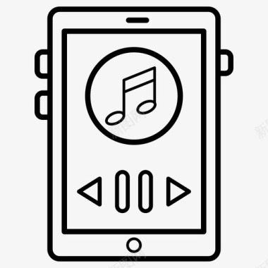 音乐播放器移动ipod移动音乐图标