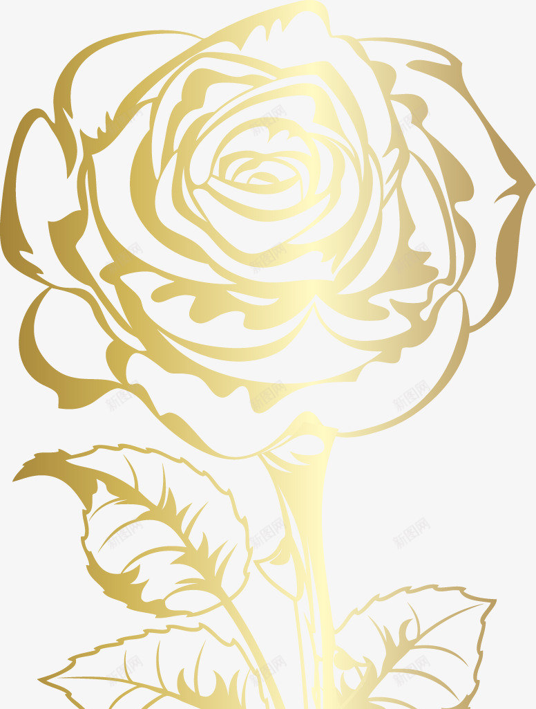 玫瑰花12png免抠素材_新图网 https://ixintu.com 玫瑰花