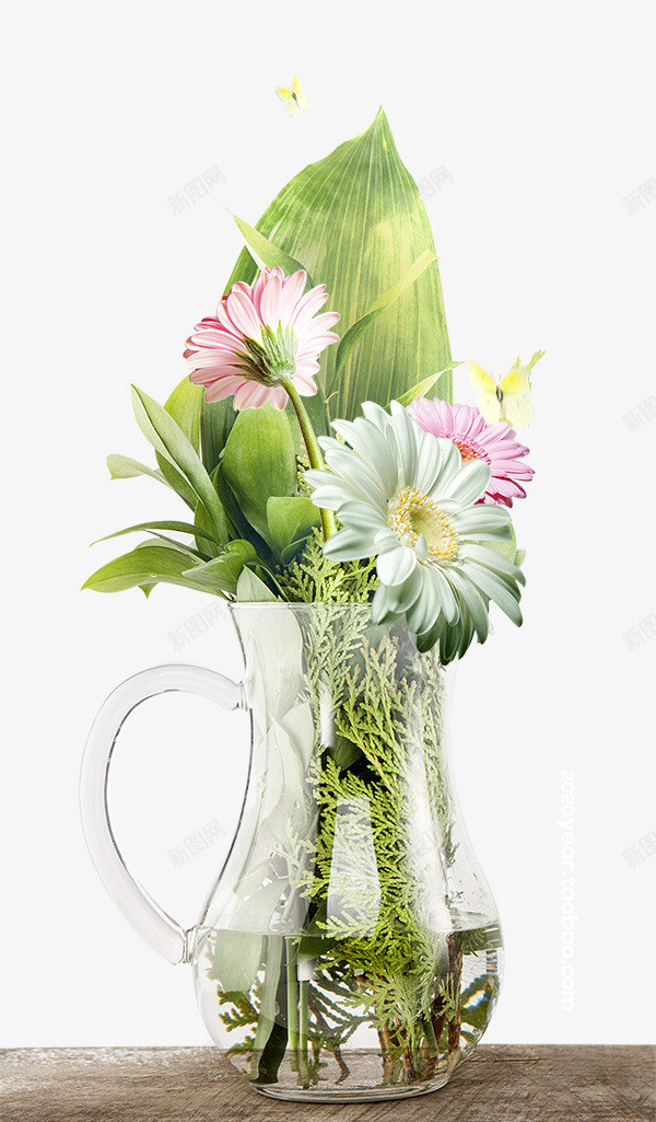 玻璃瓶花瓶鲜花png免抠素材_新图网 https://ixintu.com 玻璃瓶 花瓶 鲜花