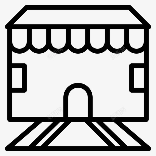 商店工厂制造厂svg_新图网 https://ixintu.com 工厂 商店 工厂制 制造厂 车间 自由贸易