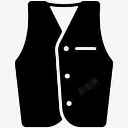 马甲套装马甲衣服正装高清图片