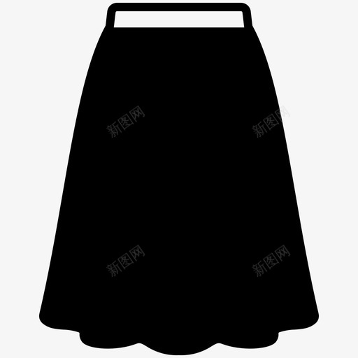 长裙服装时尚svg_新图网 https://ixintu.com 长裙 套装 服装时尚 穿着 服装