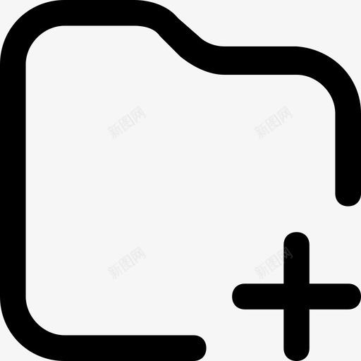 icon新建文件夹svg_新图网 https://ixintu.com 新建 文件夹