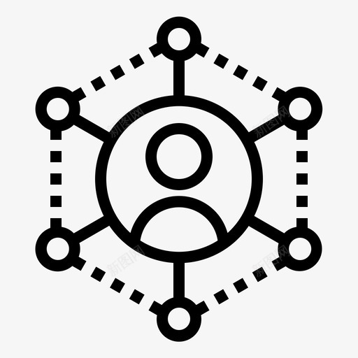 联盟营销广告沟通svg_新图网 https://ixintu.com 营销 联盟 广告 沟通 人员 促销 数字