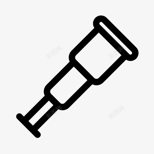 望远镜水手海盗水手001线svg_新图网 https://ixintu.com 望远镜 水手 海盗