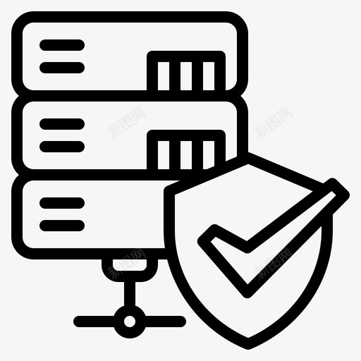 受保护服务器数据库数据保护svg_新图网 https://ixintu.com 保护 服务器 数据 安全 数据库 屏蔽 线路