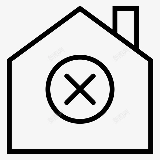 家庭建筑物电子商务svg_新图网 https://ixintu.com 家庭 建筑物 电子商务 房子 互联网 线路