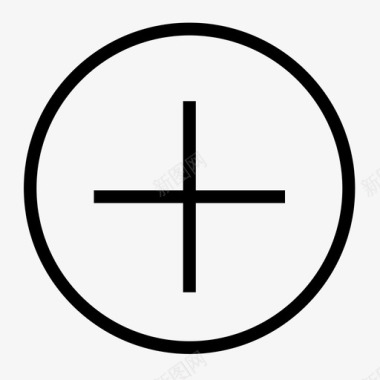 icon68圆形加号图标