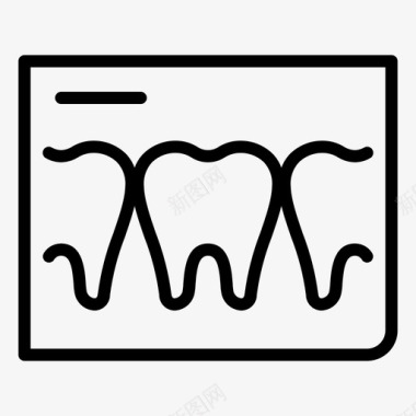 X光牙科牙医图标
