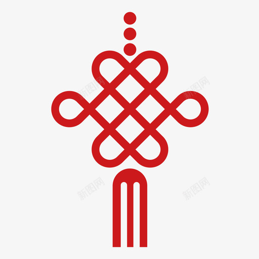 中国结svg_新图网 https://ixintu.com 中国结