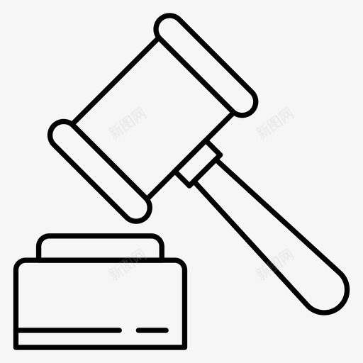 拍卖法院木槌svg_新图网 https://ixintu.com 拍卖 拍卖法 法院 木槌 锤子 法律 秩序 项目管理 第卷