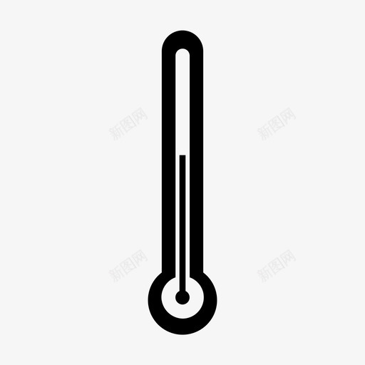 温度计冷热svg_新图网 https://ixintu.com 温度计 冷热 测量 温度 天气